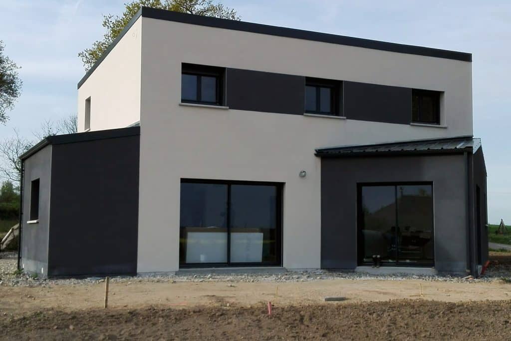 maison-moderne-noir-et-blanc-maisons-passiva_02 Maison moderne à étage